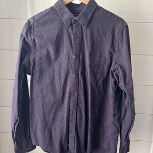 UNTUCKit Dark Purple Casual Button-Down Shirt